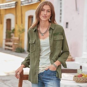 Sundance Elea military shirt
